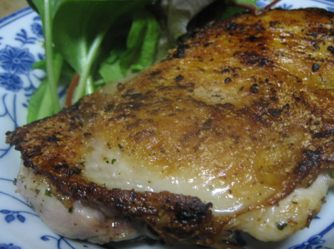 鶏もも肉の簡単レシピ・鶏の香草焼き